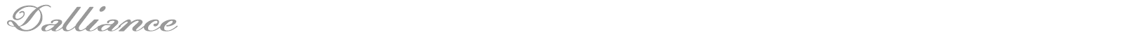 Dalliance font preview